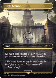 Command Tower (SLD-792) - Secret Lair Drop / Croft Manor (Borderless)