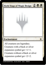 Sixth Stage of Magic Design (UNK-RW03H) - Unknown Event