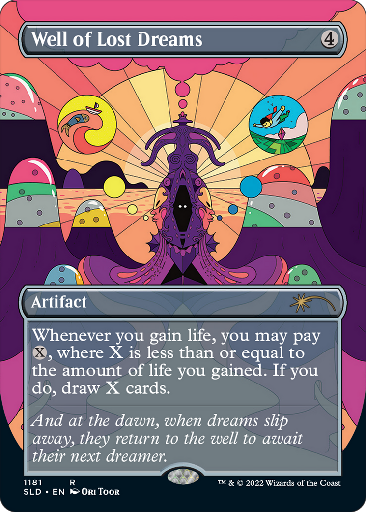 Well of Lost Dreams (SLD-1181) - Secret Lair Drop (Borderless) Foil