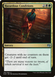Hazardous Conditions (KLD-182) - Kaladesh Foil