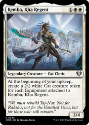 Kemba, Kha Regent (CMM-034) - Commander Masters