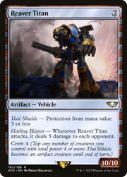 Reaver Titan (40K-163) - Warhammer 40,000 Commander
