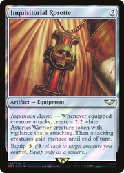 Inquisitorial Rosette (40K-159) - Warhammer 40,000 Commander Foil
