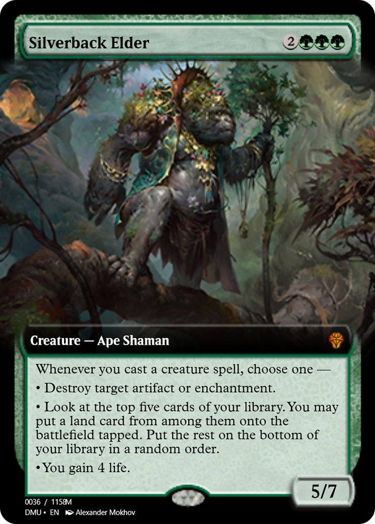 Silverback Elder (PRM-103452) - Magic Online Promos Foil