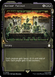 Nuclear Fallout (PIP-859) - Fallout: (Showcase) Foil