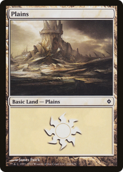 Plains (NPH-166) - New Phyrexia Foil