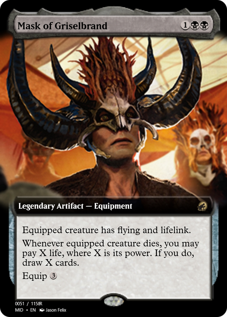 Mask of Griselbrand (PRM-93982) - Magic Online Promos