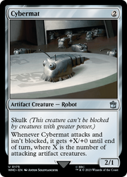 Cybermat (WHO-175) - Doctor Who Foil