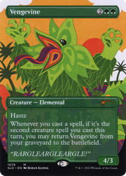 Vengevine (SLD-1078) - Secret Lair Drop (Borderless)
