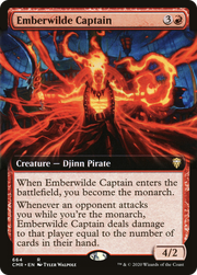 Emberwilde Captain (CMR-664) - Commander Legends: (Extended Art) Foil
