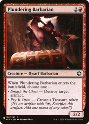 Plundering Barbarian (LIST-AFR-158) - The List
