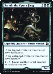 Saryth, the Viper's Fang (PRE-197S) - Innistrad: Midnight Hunt Promos Foil