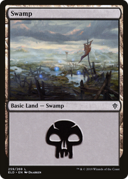 Swamp (ELD-259) - Throne of Eldraine Foil