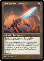 Sword of Truth and Justice (PRM-91367) - Magic Online Promos Foil