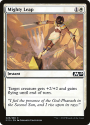 Mighty Leap (M19-028) - Core Set 2019 Foil