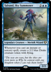 Talrand, Sky Summoner (CMM-124) - Commander Masters