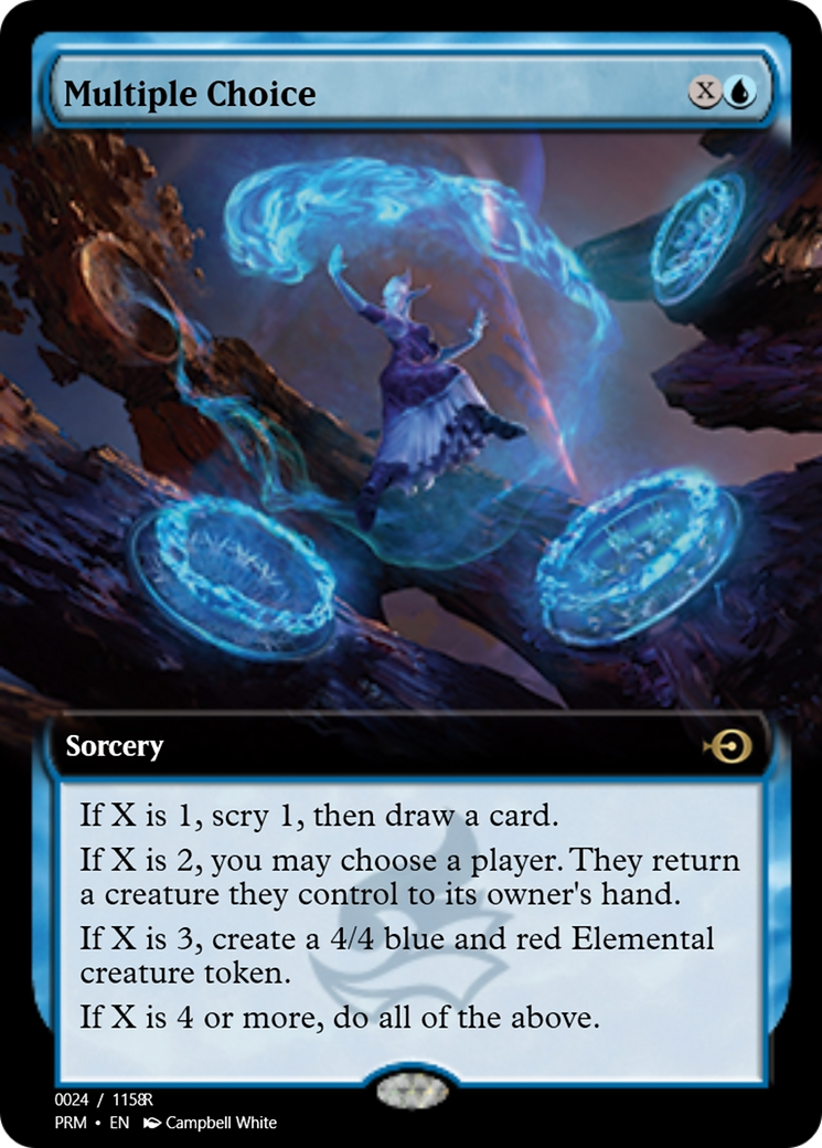 Multiple Choice (PRM-90020) - Magic Online Promos