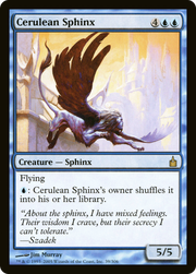 Cerulean Sphinx (RAV-039) - Ravnica: City of Guilds Foil