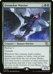 Doomskar Warrior (PPMOM-185P) - March of the Machine Promos