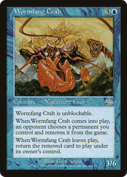Wormfang Crab (JUD-056) - Judgment Foil