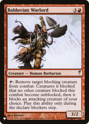 Balduvian Warlord (LIST-CSP-77) - The List