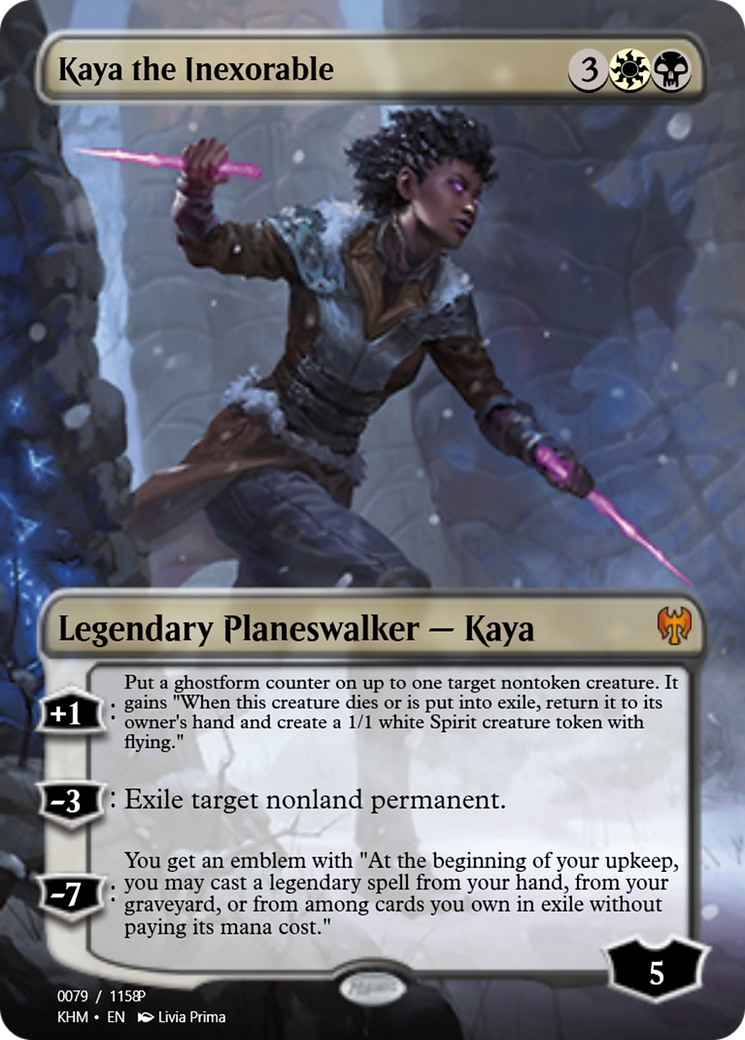 Kaya the Inexorable (PRM-88358) - Magic Online Promos Foil