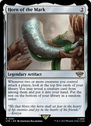 Horn of the Mark (LTR-241) - The Lord of the Rings: Tales of Middle-earth Foil