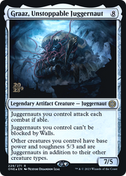 Graaz, Unstoppable Juggernaut (PRE-229S) - Phyrexia: All Will Be One Promos Foil