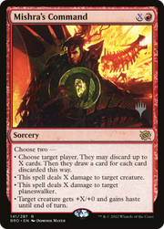 Mishra's Command (PPBRO-141P) - The Brothers' War Promos Foil