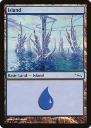 Island (MRD-294) - Mirrodin Foil