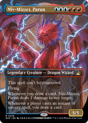 Niv-Mizzet, Parun (RVR-438) - Ravnica Remastered (Borderless) Foil