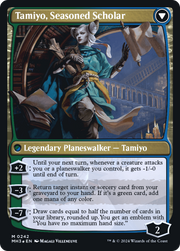 Tamiyo, Inquisitive Student // Tamiyo, Seasoned Scholar (PRE-242) - Modern Horizons 3 Promos Foil