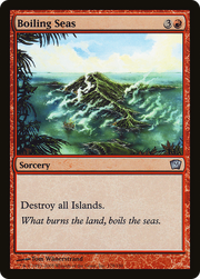 Boiling Seas (9ED-178★) - Ninth Edition Foil