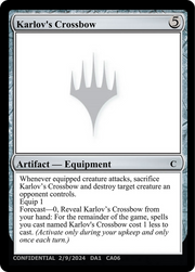 Karlov's Crossbow (UNK-CA06A) - Unknown Event