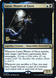 Lazav, Wearer of Faces (PRE-216) - Murders at Karlov Manor Promos Foil