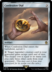 Confession Dial (WHO-173) - Doctor Who Foil