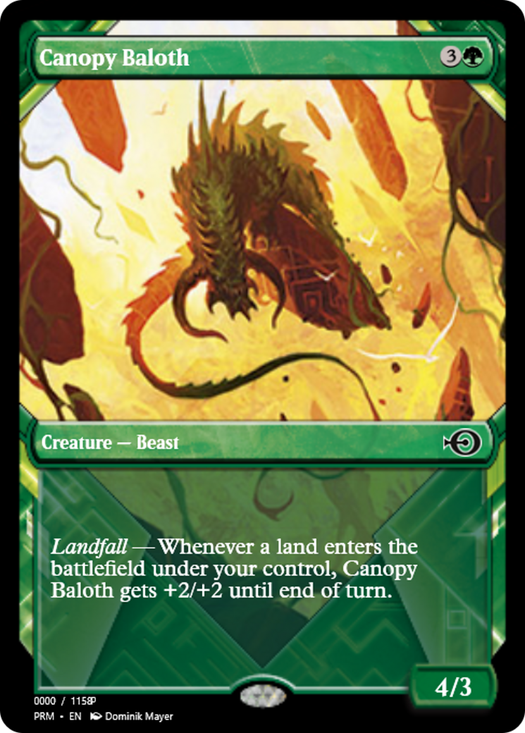Canopy Baloth (PRM-83678) - Magic Online Promos