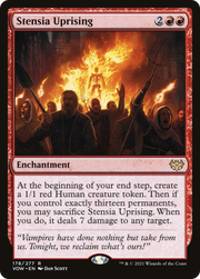 Stensia Uprising (VOW-178) - Innistrad: Crimson Vow Foil