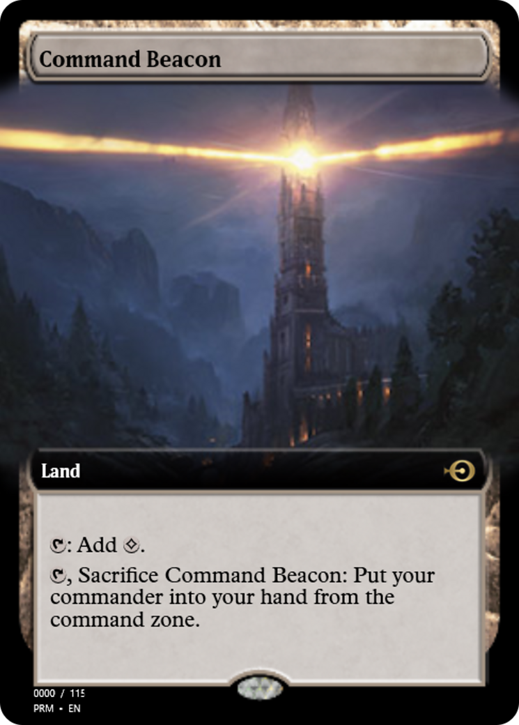 Command Beacon (PRM-86062) - Magic Online Promos Foil