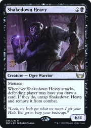 Shakedown Heavy (PRE-095) - Streets of New Capenna Promos Foil
