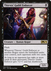 Thieves' Guild Enforcer (M21-125) - Core Set 2021 Foil
