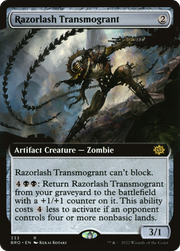 Razorlash Transmogrant (BRO-333) - The Brothers' War: (Extended Art)