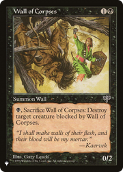 Wall of Corpses (LIST-MIR-151) - The List