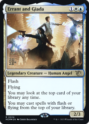 Errant and Giada (PRE-224S) - March of the Machine Promos Foil