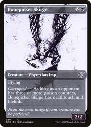 Bonepicker Skirge (ONE-290) - Phyrexia: All Will Be One: (Showcase)
