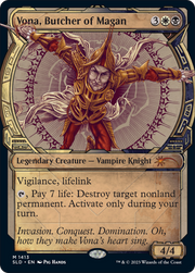 Vona, Butcher of Magan (SLD-1413) - Secret Lair Drop: (Showcase)
