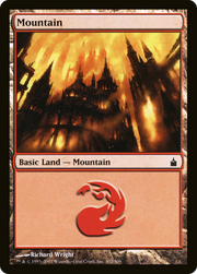 Mountain (RAV-302) - Ravnica: City of Guilds