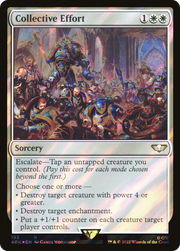 Collective Effort (40K-183) - Warhammer 40,000 Commander Foil