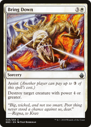 Bring Down (BBD-026) - Battlebond Foil