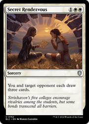 Secret Rendezvous (BLC-152) - Bloomburrow Commander